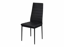 Best vidaxl Conjunto de mesa de comedor siete piezas Negro
