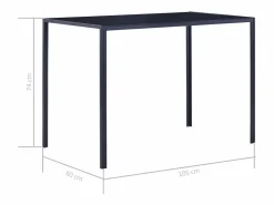 vidaxl Conjunto de mesa y sillas de comedor 5 piezas color capuchino