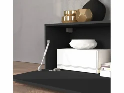Conjunto de mueble de TV Chronos para salón en mate y roble 180/290x40 cm