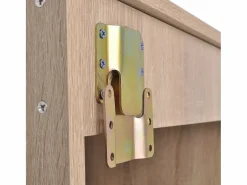 New Conjunto de mueble y lavabo 3 piezas Estantería Sobre Inodoro