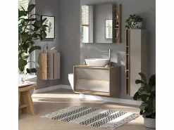 Sale Conjunto de muebles de baño cachemira 100x45x50 edelin Conjunto De Baño