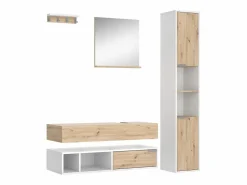 Vicco Conjunto de muebles de baño 100x40x20 henri Blanco