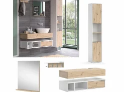 Vicco Conjunto de muebles de baño 100x40x20 henri Blanco