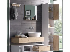 Vicco Conjunto de muebles de baño 100x40x20 henri Blanco