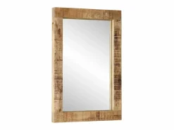 New Conjunto de muebles de baño 3 piezas madera maciza de mango Estantería Sobre Inodoro