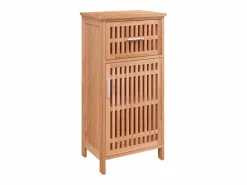 vidaxl Conjunto de muebles de baño 5 piezas madera maciza de nogal