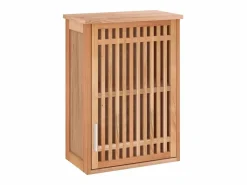 vidaxl Conjunto de muebles de baño 5 piezas madera maciza de nogal