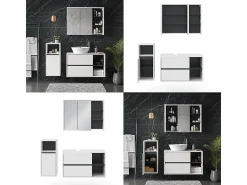 Online Vicco Conjunto de muebles de baño 60x45x100 viola Blanco