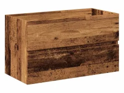 Best Conjunto de muebles de baño de madera antigua madera ingeniería Estantería Sobre Inodoro