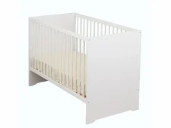 Conjunto de muebles para bebé con cuna 120x60?cm, cómoda con cambiador y armario de 2 puertas