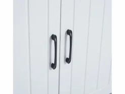Merax Conjunto de recibidor - 140,6 x 32 x 180 cm - Armario de recibidor + zapatero - Aglomerado -