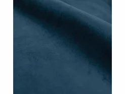 Clearance Rendez-Vous Déco Conjunto de sofá y sillón de terciopelo de 3 plazas - Gatsby Azul