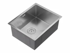 Clearance Vente-unique Conjunto fregadero 55x45 cm SOELA + grifo ROMILY de acero inoxidable - y Dorado Gris