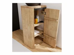 Conjunto mueble lavabo + lavabo + espejo TOM