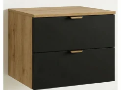Online Conjunto para baño 80 cm Armario con encimera Columna Roble Artisan / Orio Conjunto De Baño