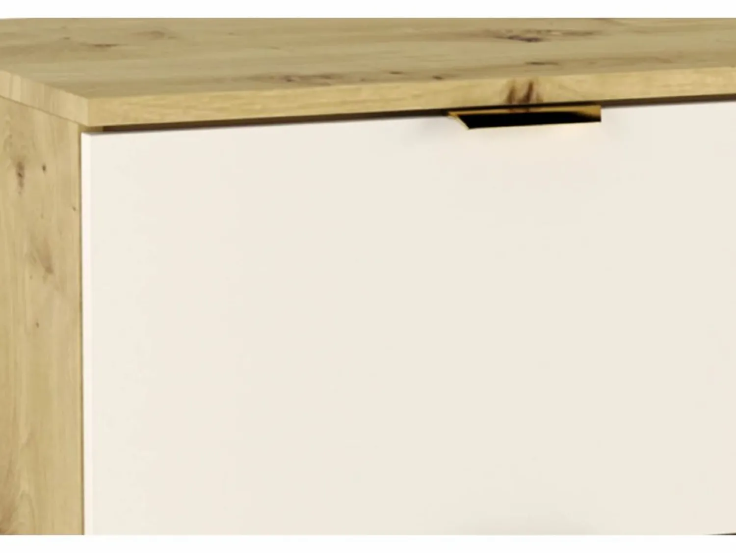 Clearance Conjunto para baño 100 cm Armario con encimera Estanterías Columna Roble Artisan / Cachemira Orio Conjunto De Baño