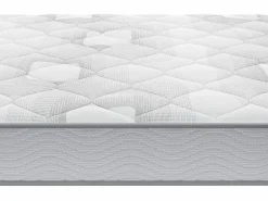 Best Ysmée Conjunto somier arcón + colchón de muelles - 90 x 190 cm - SONGE de YSMÉE Blanco