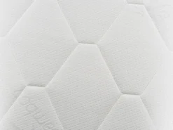NATUREA Conjunto somier arcón colchón de espuma tejido bambú 140 x 190 cm KANANI de