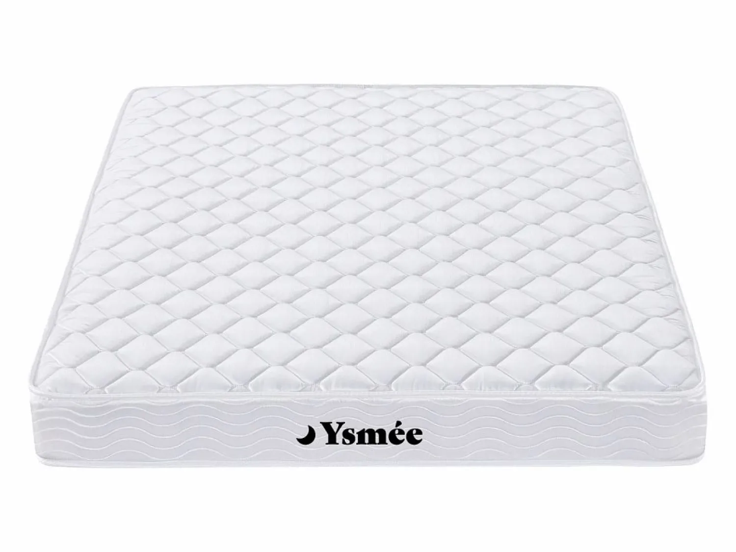 Online Conjunto somier baúl + colchón de muelles viscoelástica de 140 x 190 cm WOLKENLOS de YSMÉE Conjunto Colchón Y Somier