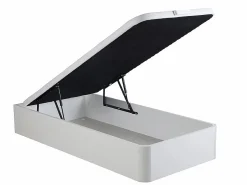 Best Ysmée Conjunto somier con cajón + colchón de muelles - 90 x 190 cm - SERENITE de YSMÉE Blanco