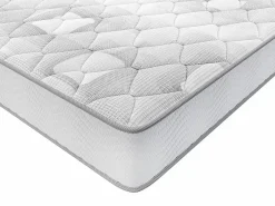 Ysmée Conjunto somier canapé natural claro + colchón de muelles - 160 x 200 cm - SONGE de YSMÉE