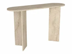 Vente-unique Consola - Efecto travertino - TOPANIA