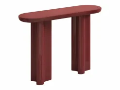 Clearance Consola de MDF - Burdeos lacado - LESONA Colección Rouge Passion|Consola