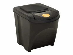Discount Contenedores apilables 4 piezas antracita 100 litros 02_0006048 Cubo De Basura Para Cocina