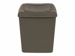 Discount Helloshop26 Contenedores de basura apilables 3 uds. 75 L polipropileno 02_0043894 Gris
