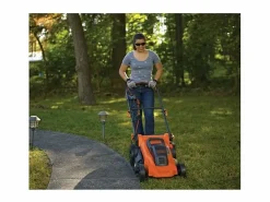 Outlet Cortacésped eléctrico BLACK + DECKER 48cm 2000W Mulching 4 en 1 Cortacésped