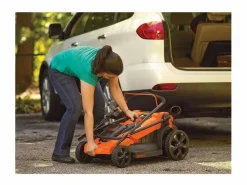 Outlet Cortacésped eléctrico BLACK + DECKER 48cm 2000W Mulching 4 en 1 Cortacésped