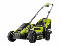 Clearance Cortacésped eléctrico 1300W RYOBI RLM13E33S con asas ergonómicas ajustables en altura Cortacésped