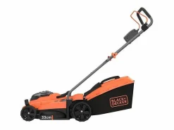 Discount Black+Decker Cortacésped inalámbrico 33 cm LITHIUM 18V - 2,5Ah - 2 baterías - 1 cargador Naranja