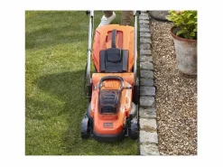 Discount Black+Decker Cortacésped inalámbrico 33 cm LITHIUM 18V - 2,5Ah - 2 baterías - 1 cargador Naranja