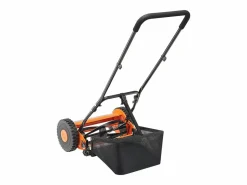 Cortacésped Manual SucceBuy, Ancho de Corte 40cm, Equipado con 5 Cuchillas de Acero, sin Motor, Altura de Corte Ajustable de 1.5 a 4.5 cm Cortacésped