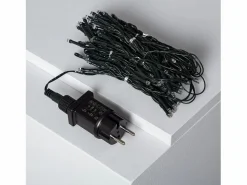 Best Ledkia Cortina de Guirnaldas LED 3m Short Negro 3000K Cálido Blanco
