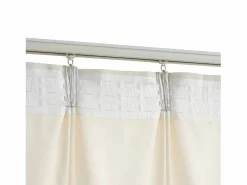 Cortinas opacas con ganchos 2 pzas terciopelo 140x225 cm ES926507