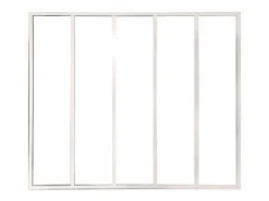 Online Vente-unique Cristalera atelier aluminio termolacado 150x105 BAYVIEW Blanco