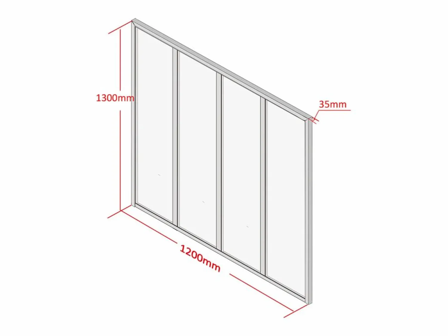 Best Vente-unique Cristalera taller de aluminio termolacado y vidrio esmerilado 120 x 130 cm BAYVIEW Negro