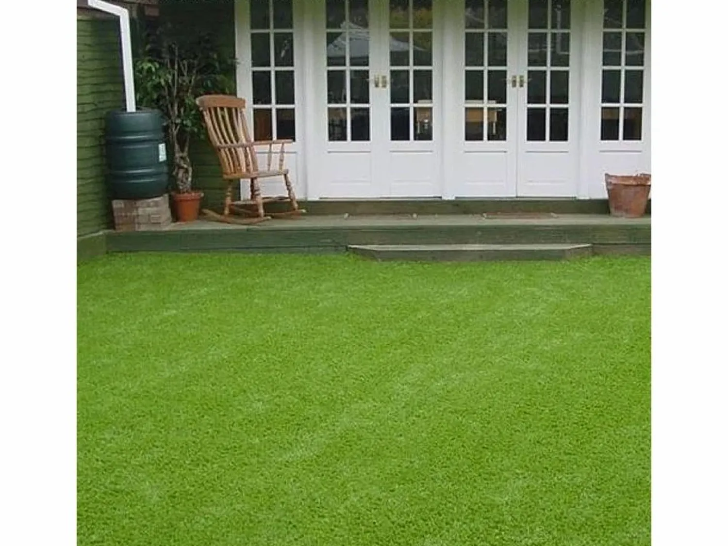 New Césped sintético alfombra de césped artificial 20 mm 2 x 10 mt 48704 Verde
