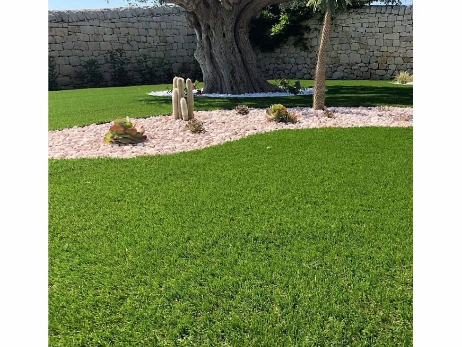 Hot Césped sintético alfombra de césped artificial 40 MM 2X10 MT 48714 Verde