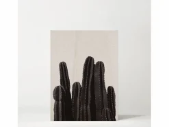Hot DECOWOOD Cuadro de madera Cactus Multicolor