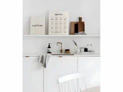 DECOWOOD Cuadro de madera First Coffee