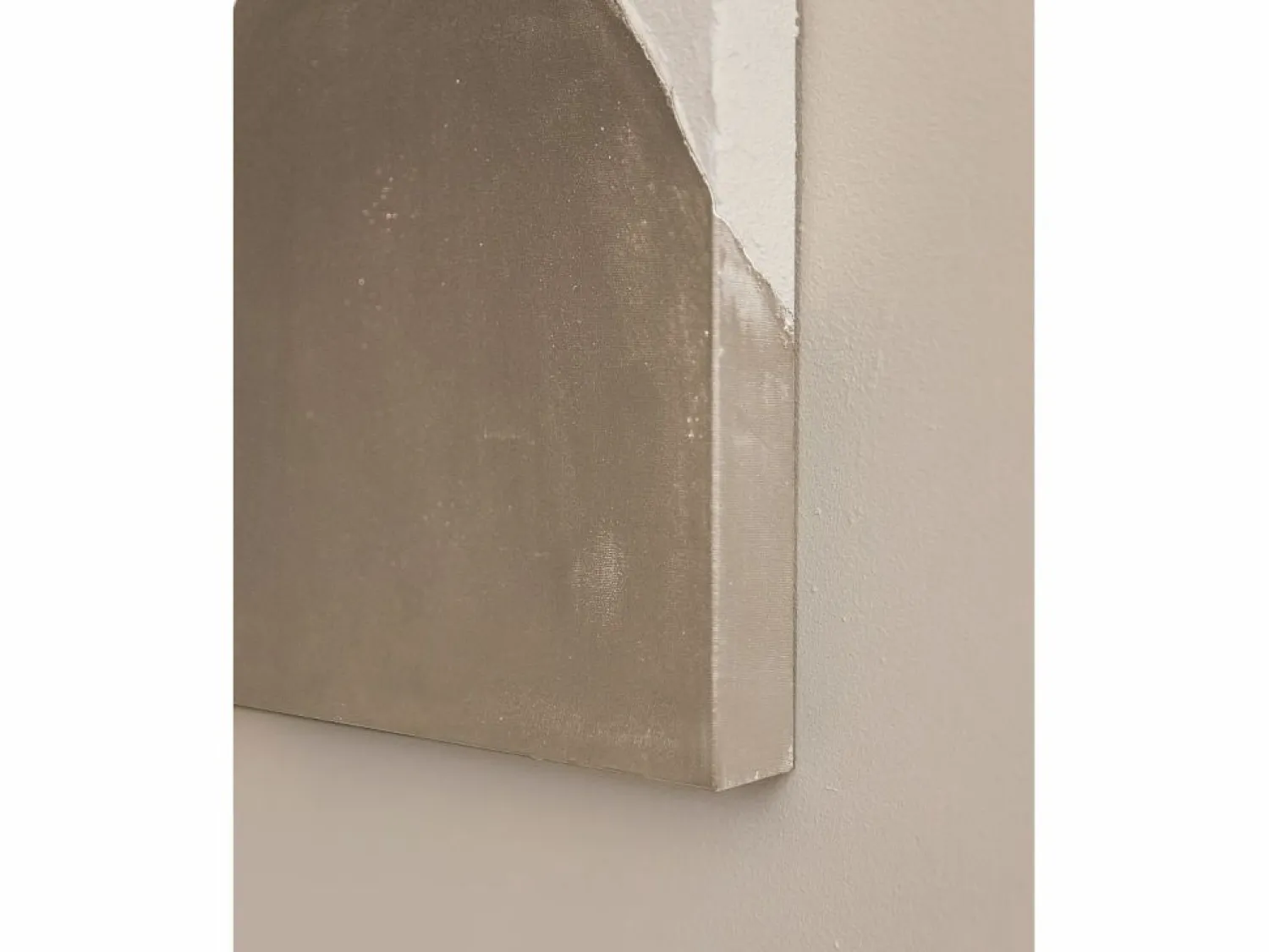 Sale Cuadro decorativo sobre lienzo de algodón con marco de madera marrón claro pintado artesanalmente con pintura al oleo de 80x100cm - KIKA - Cuadro