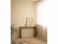 Clearance DECOWOOD Cuadro decorativo sobre lienzo de algodón pintado artesanalmente con pintura al oleo sin marco de 60x80cm - NEVA - Multicolor