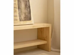DECOWOOD Cuadro decorativo sobre lienzo de algodón pintado artesanalmente con pintura al oleo sin marco de 60x80cm - ELENA -