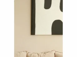 Sale Cuadro decorativo sobre lienzo de algodón pintado artesanalmente con pintura al oleo sin marco de 60x80cm - KIKA - Cuadro
