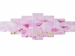 Discount Cuadro en lienzo H375 XL Pavo real (7 unid.), Flores Cuadro