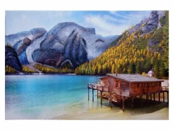 Discount Cuadro mural -H25 XL pintado a mano, 80x120cm Cuadro