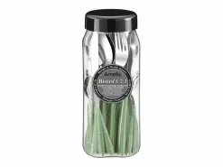 Discount Amefa Cubertería de 24 piezas Bistro 1-2-3 con mangos de agua Verde